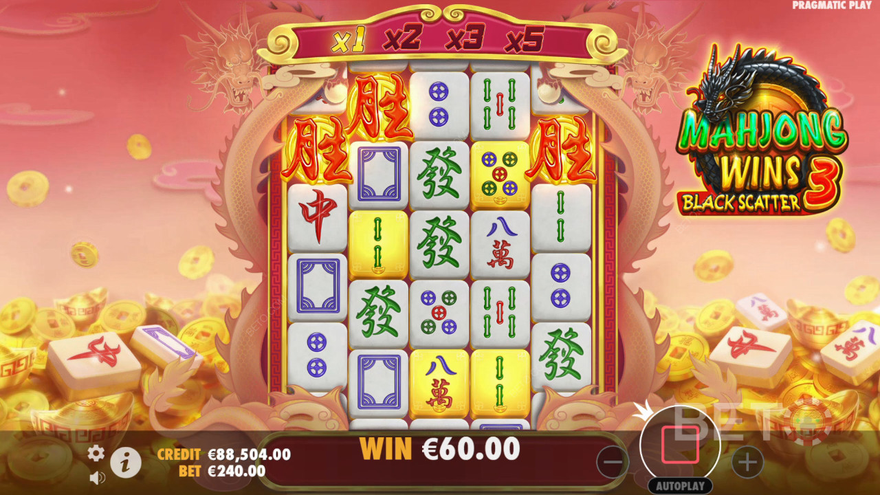 Mahjong Wins 3 - Black Scatter Review av BETO Slots
