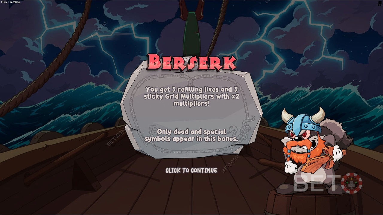 Bonusfunktioner förklarade i Le Viking av Hacksaw Gaming