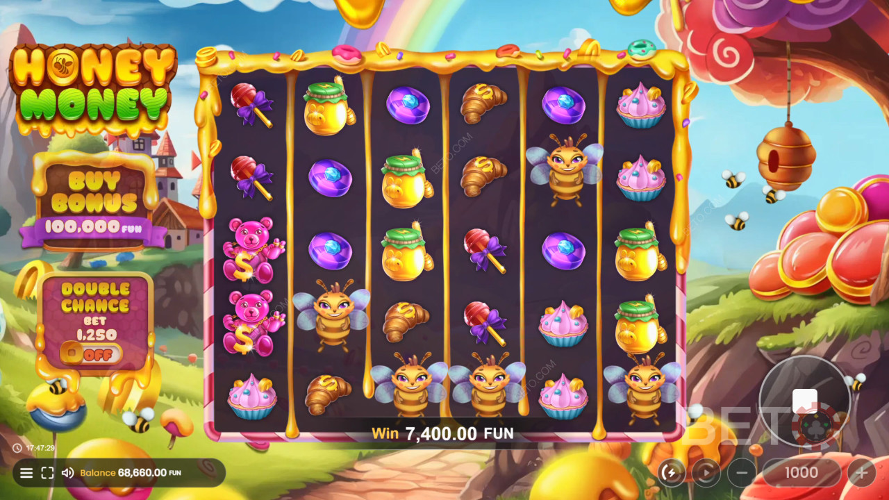 Honungspengar Granskning av BETO Slots