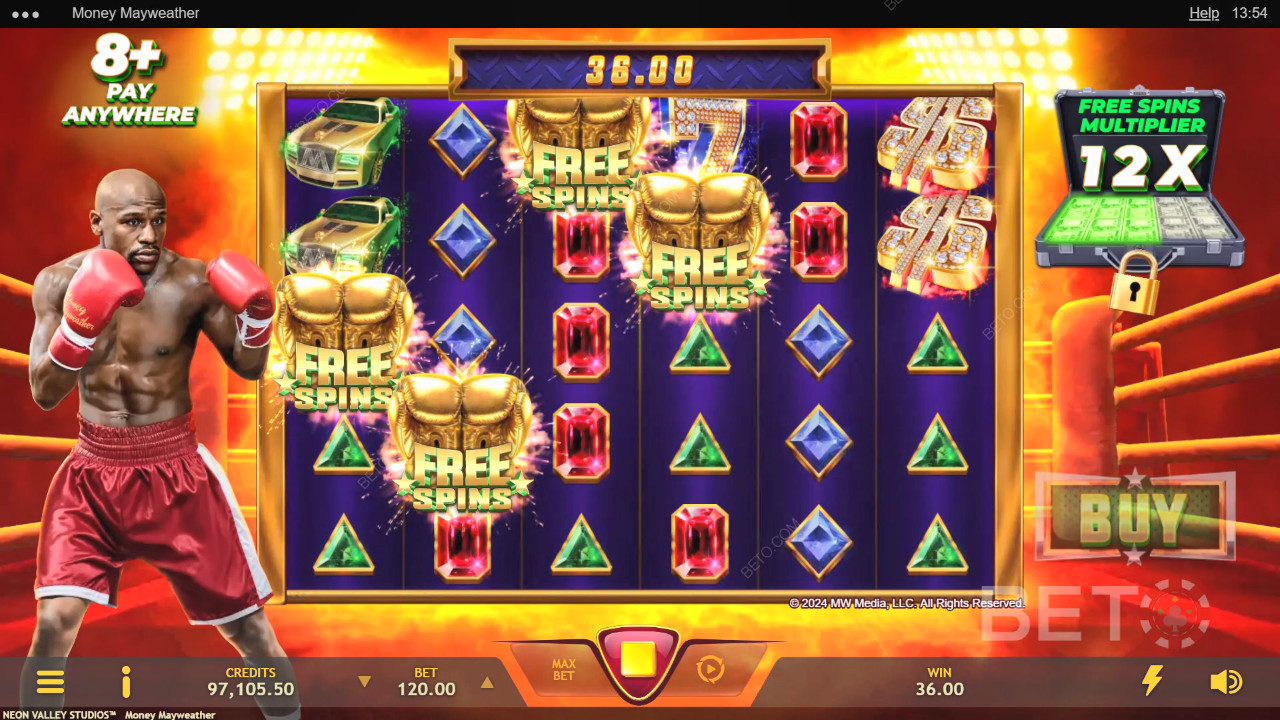 Money Mayweather Review av BETO Slots