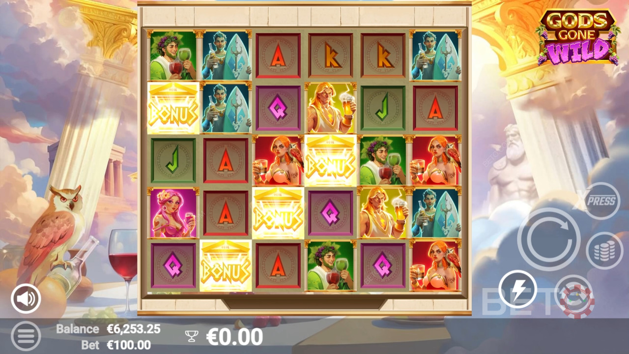 Gods Gone Wild Spela Gratis