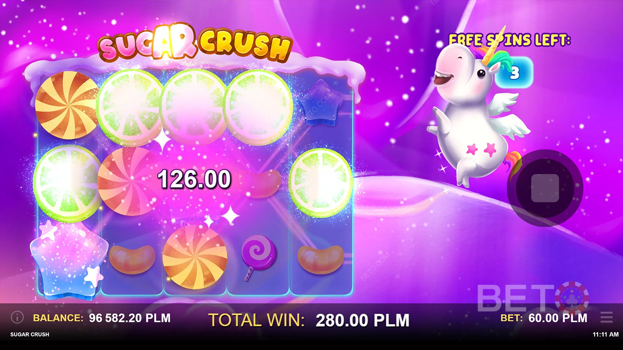 Sugar Crush Review av BETO Slots