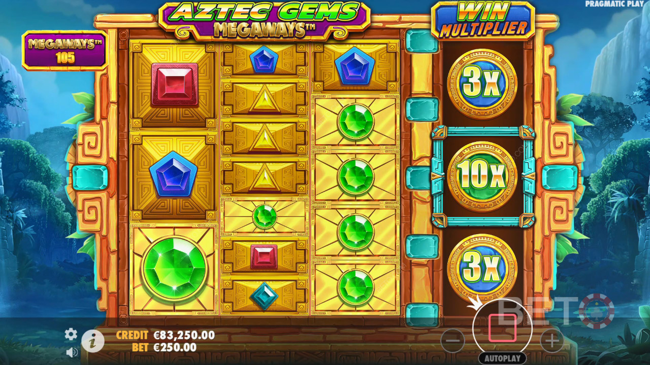 Aztec Gems Megaways Spela Gratis