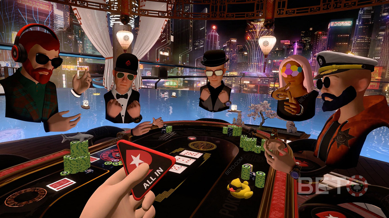 Spela live casino på PokerStars