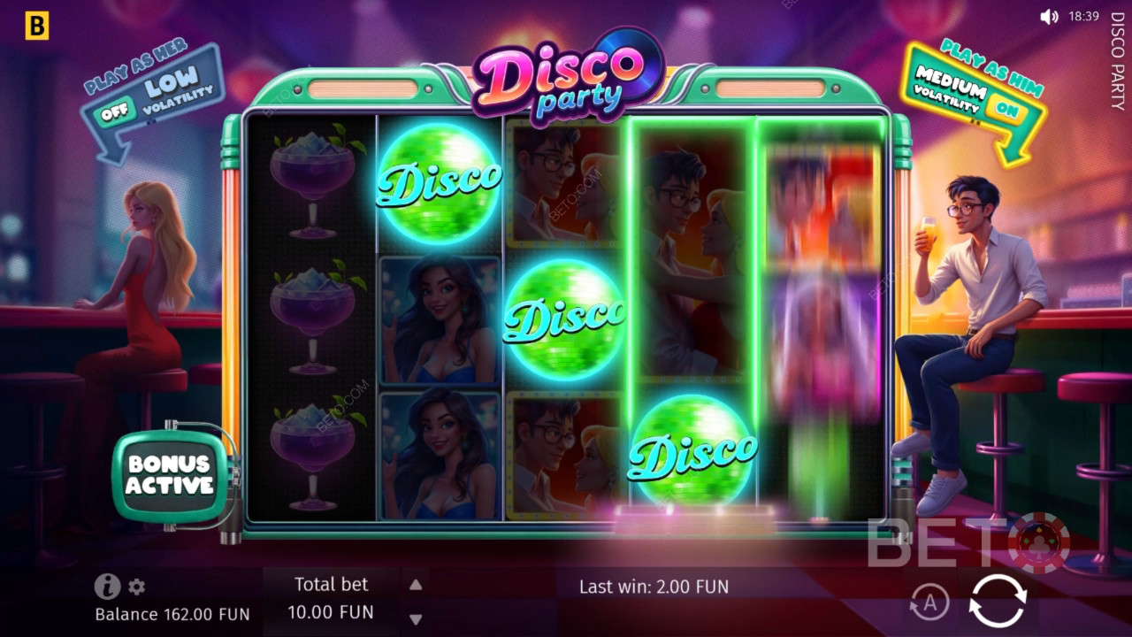 Disco Party Review av BETO Slots