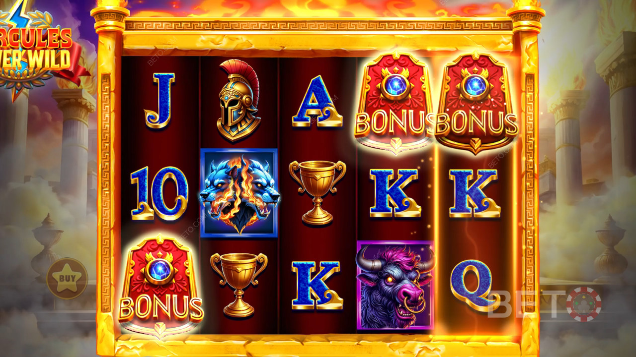 Hercules Power Wild Review av BETO Slots