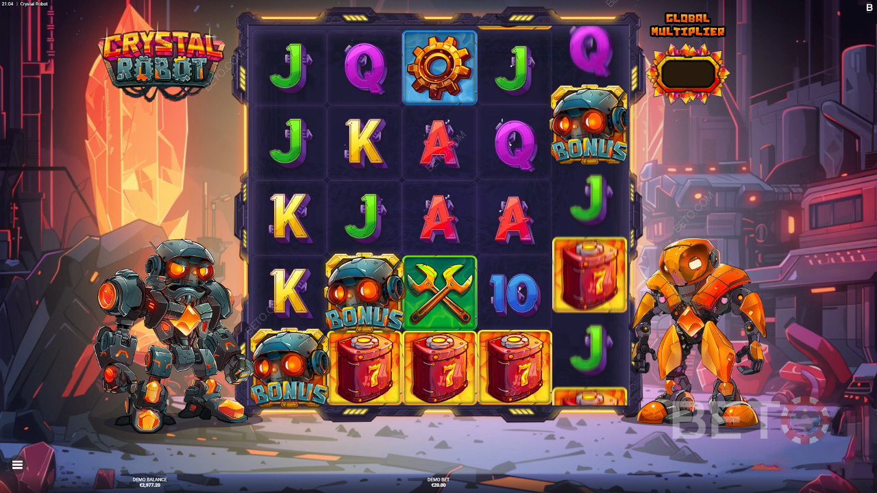 Crystal Robot Review av BETO Slots