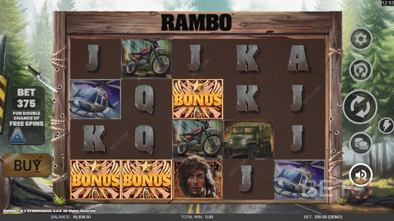 Rambo (Atlantic Digital) Spela Gratis