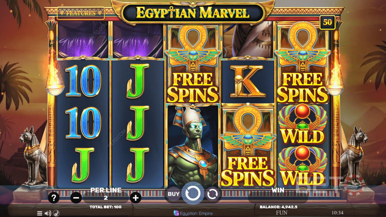 Egyptian Marvel Spela Gratis