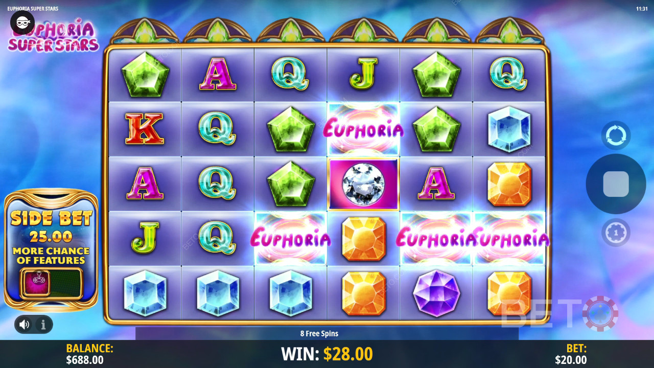 Euphoria Super Stars Spela Gratis