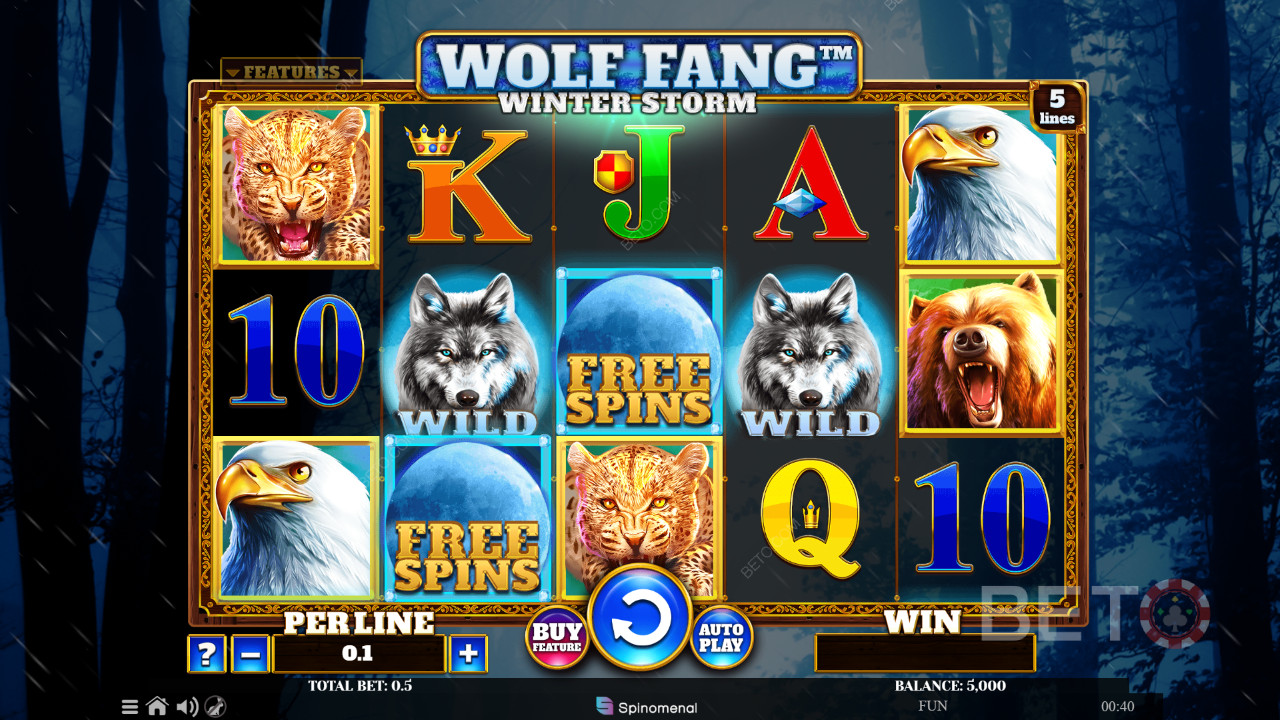 Wolf Fang Winter Storm Review av BETO Slots