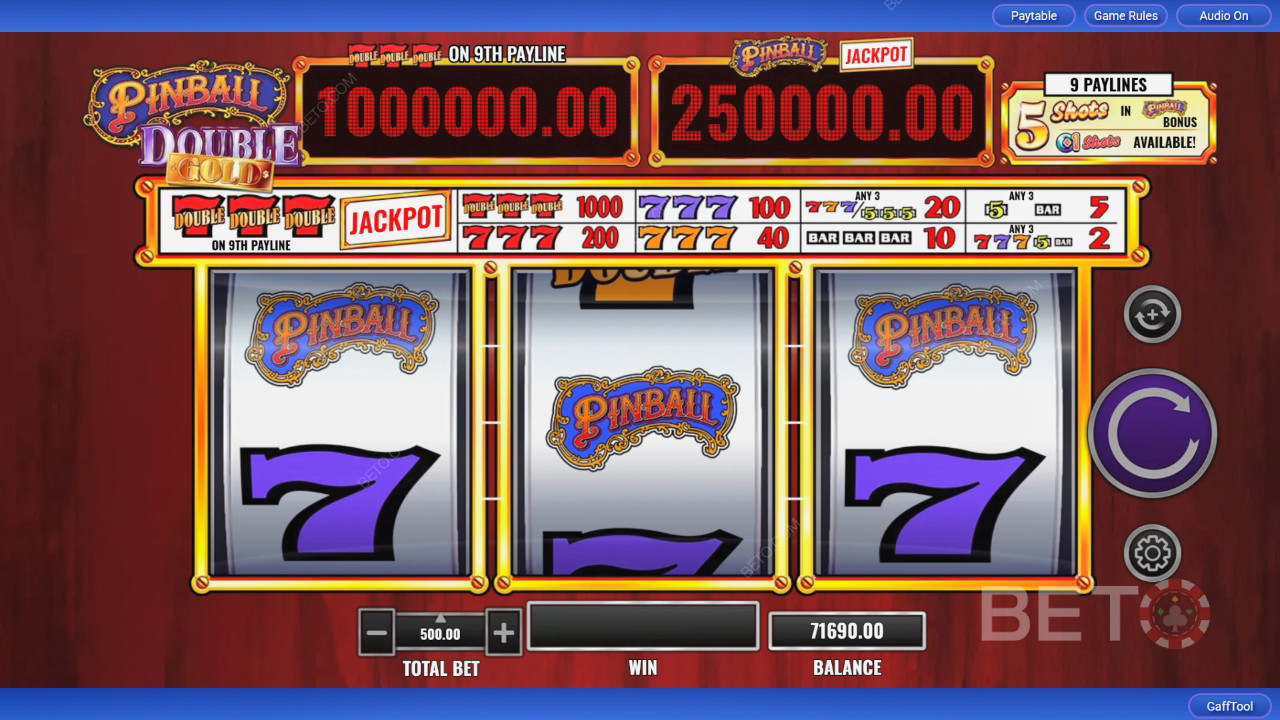 Pinball Double Gold Spela Gratis
