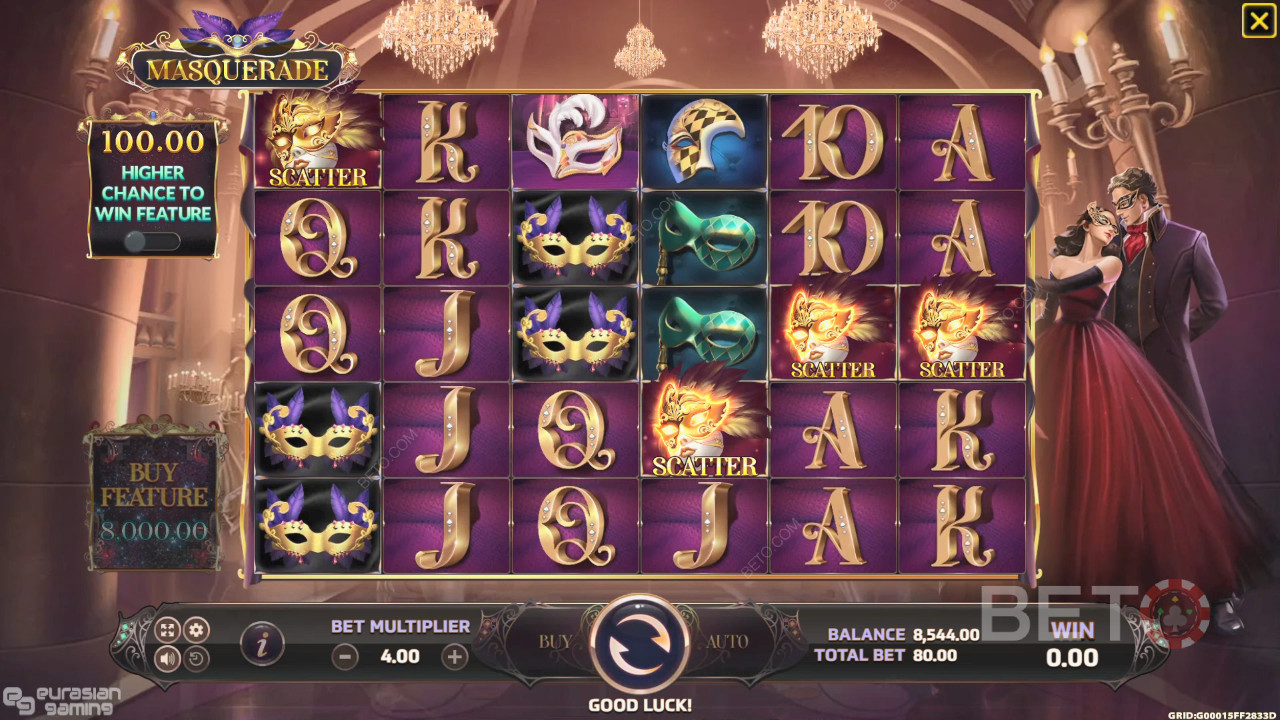 Masquerade (Eurasian Gaming) Spela Gratis