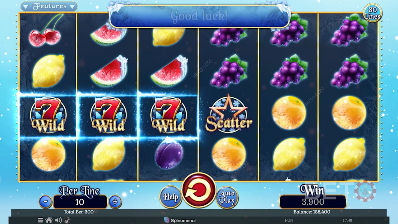 Fruits On Ice Collection 30 Lines Spela Gratis