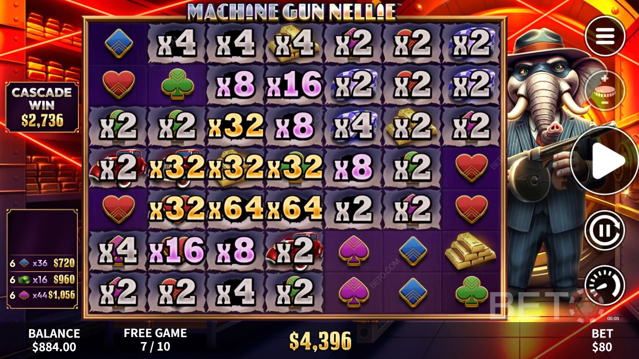 Machine Gun Nellie Spela Gratis