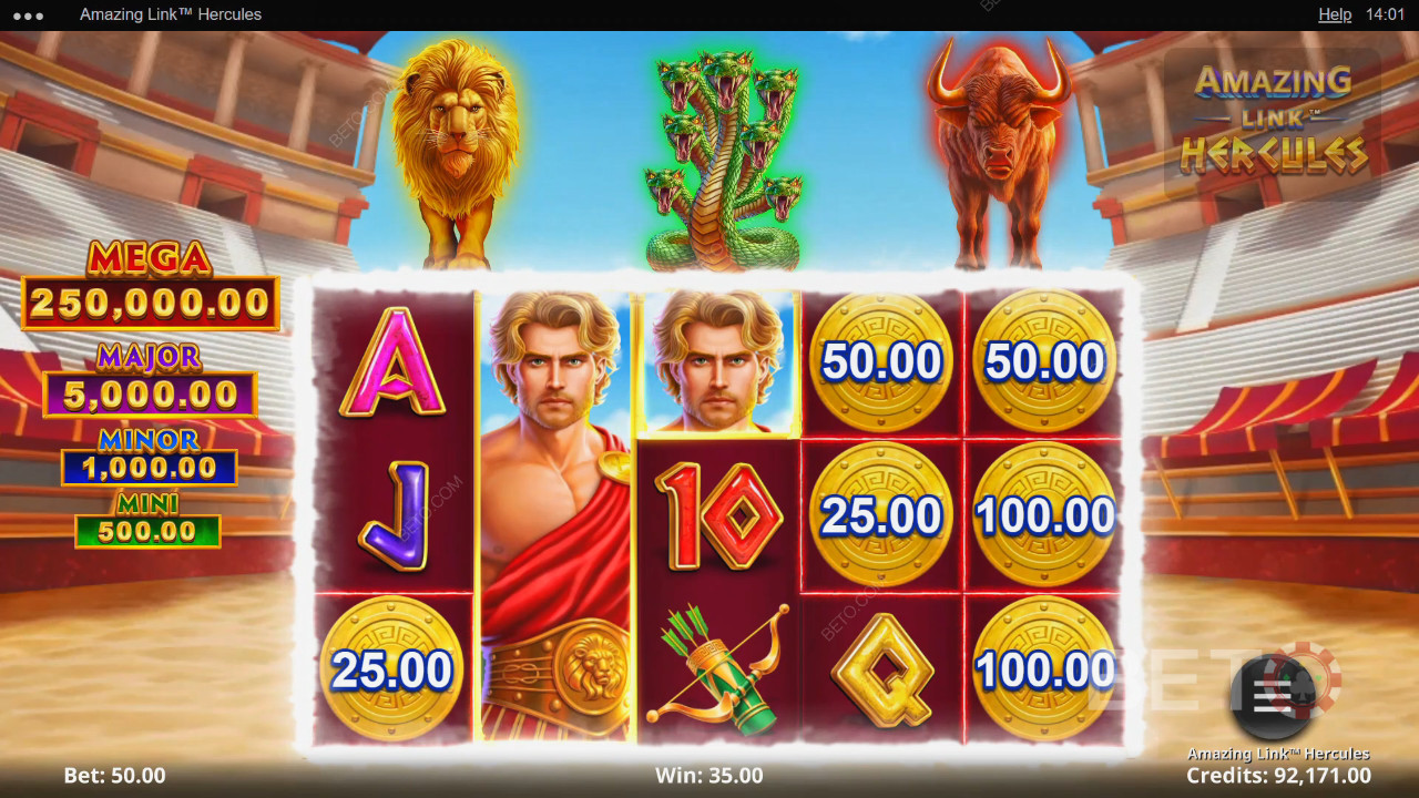Amazing Link Hercules Spela Gratis