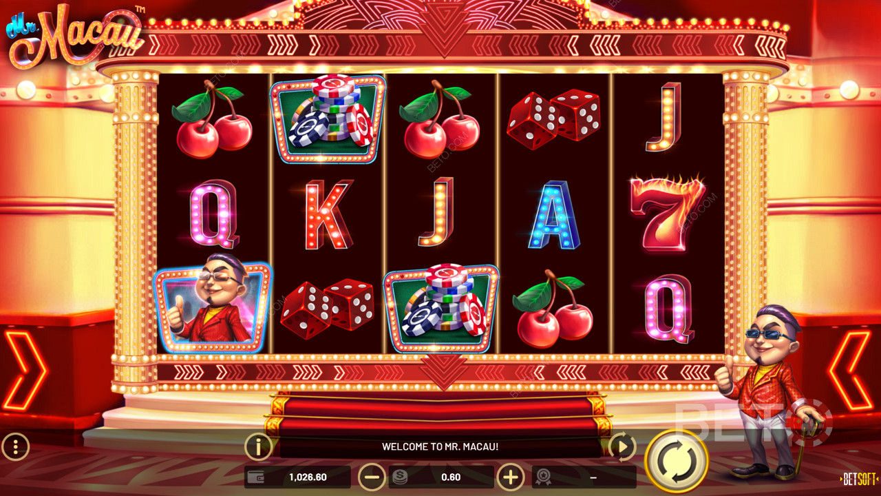 Njut av det flamboyanta temat med otroliga casinobonusar