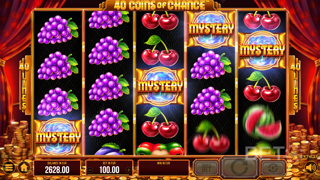 40 Coins of Chance Review av BETO Slots