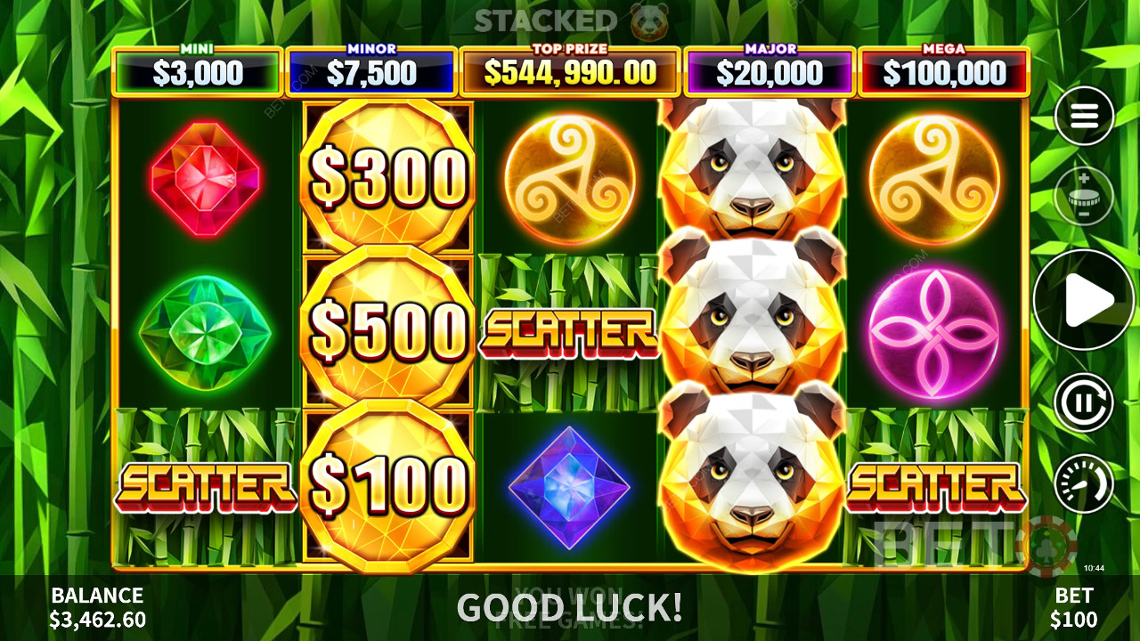 Panda Hold & Spin Spela Gratis
