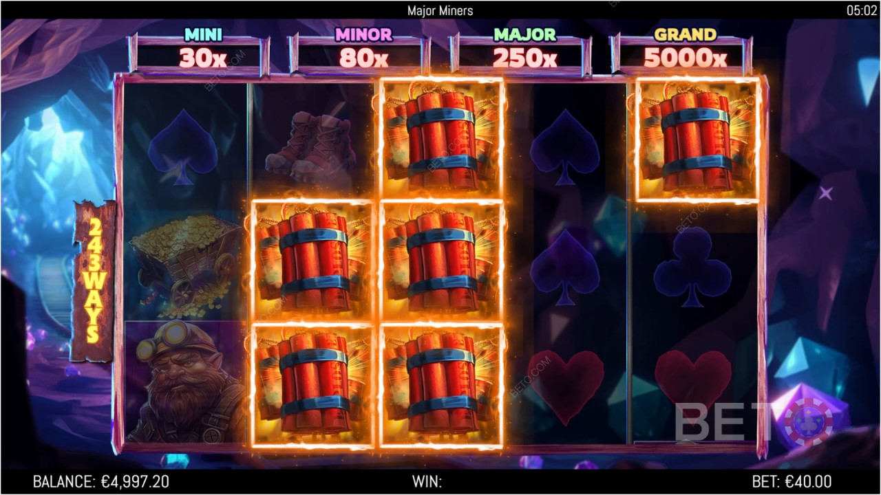 Major Miners Spela Gratis