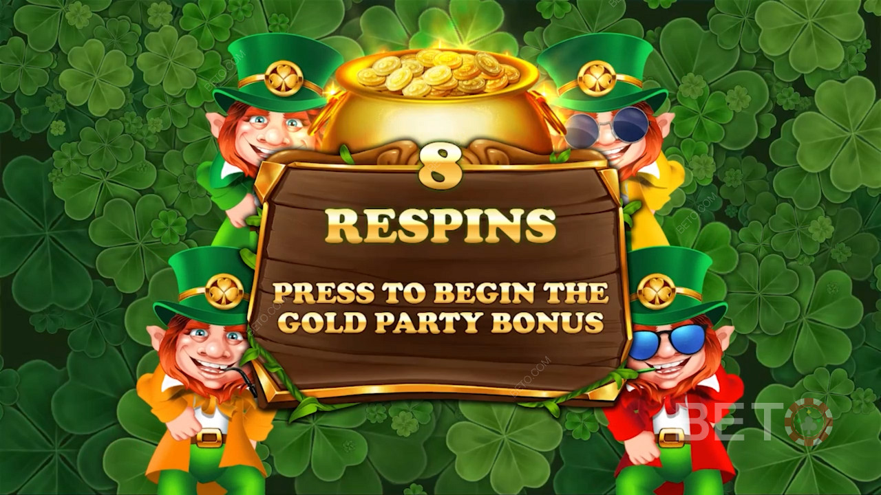 Få 8 Respins och lås upp energiska bonusar i Money Respins-läget