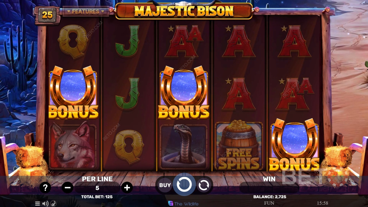 Majestic Bison Spela Gratis