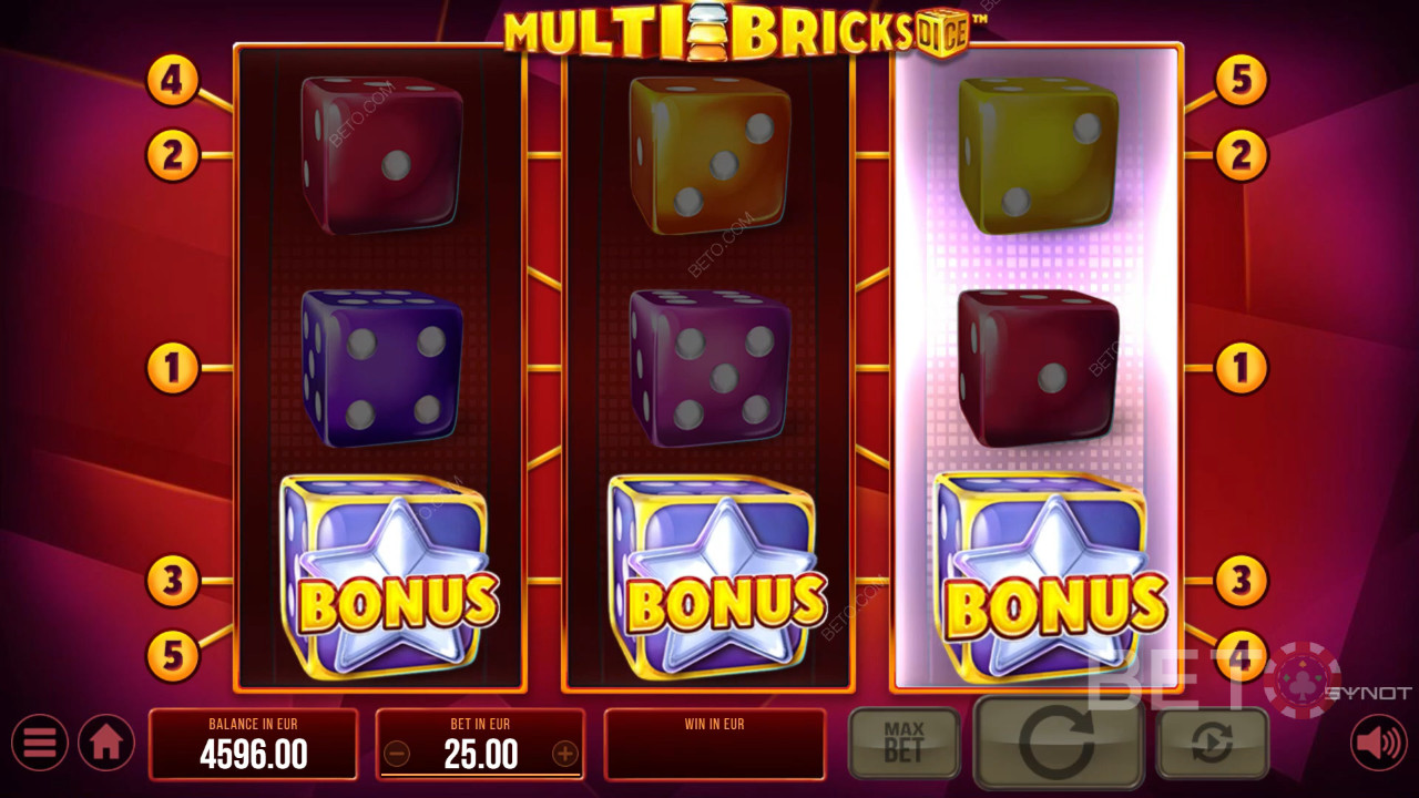 Multi Bricks Dice Spela Gratis