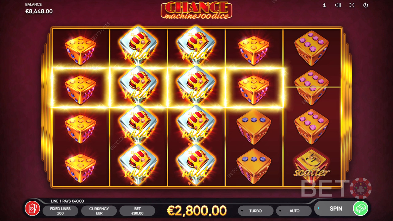 Chance Machine 100 Dice Review av BETO Slots