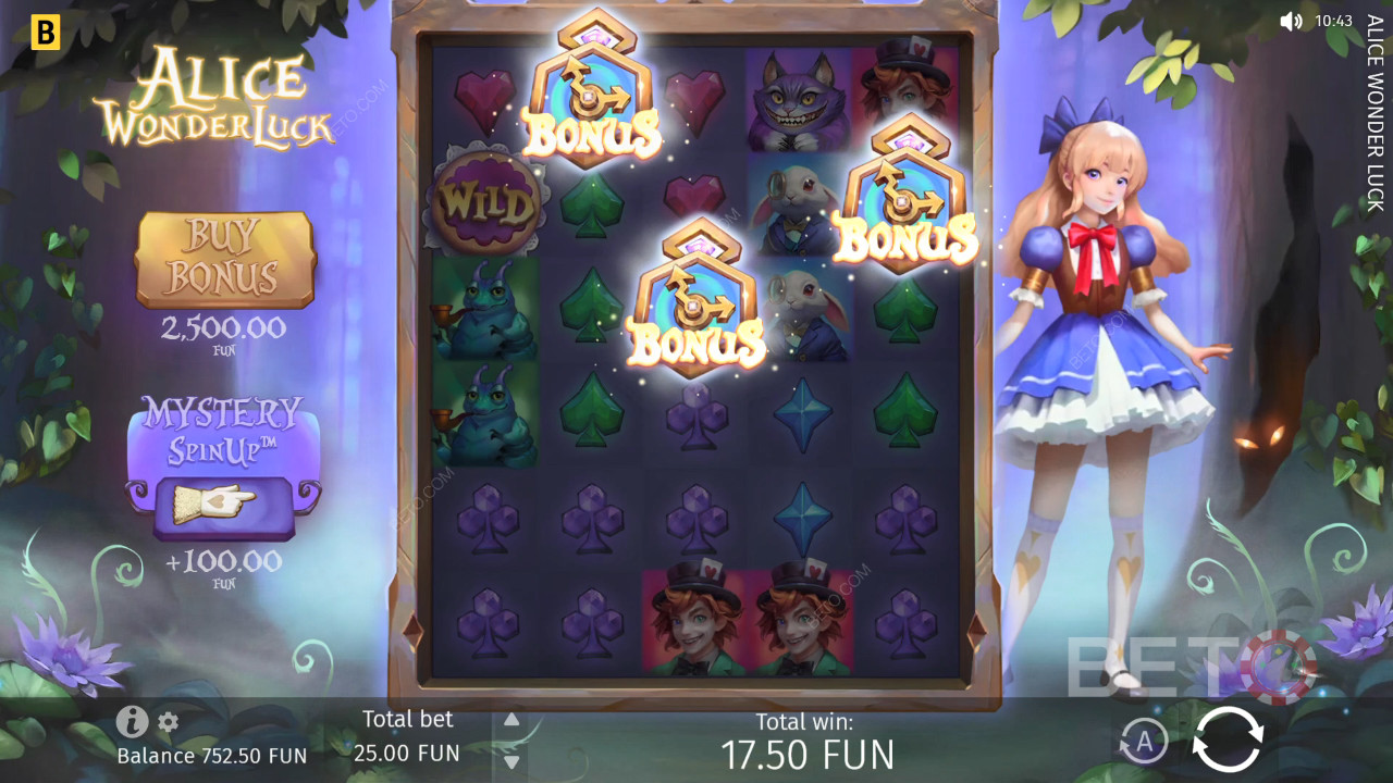 Alice WonderLuck Review av BETO Slots