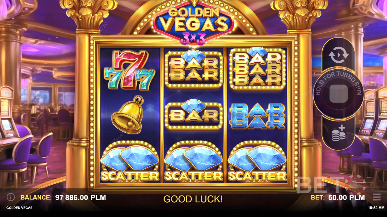 Golden Vegas 3x3 Spela Gratis