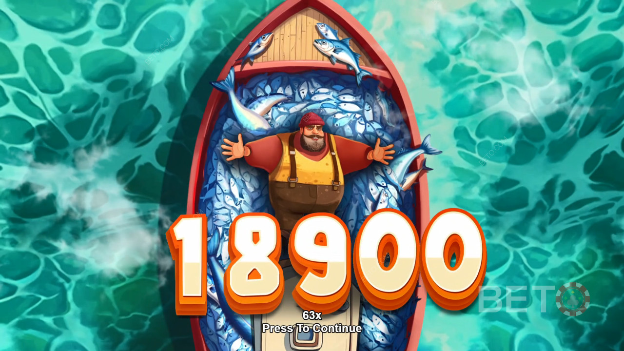 Vinn 5 000 gånger din insats i spelautomaten Blast the Bass!