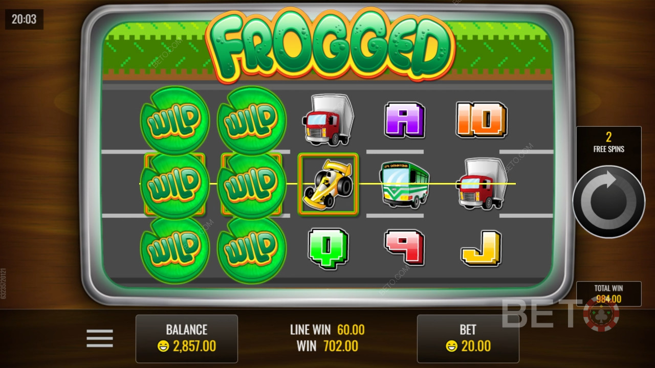Frogged Review av BETO Slots
