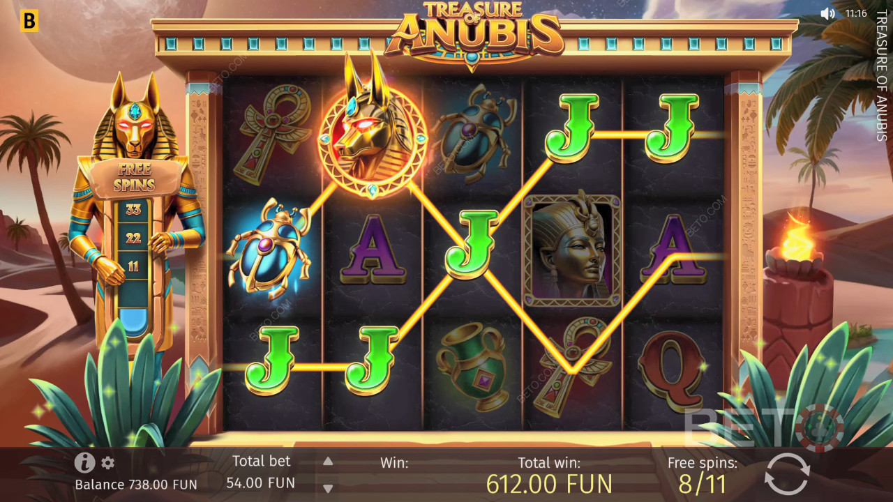 Är Treasure of Anubis ett bra spel?