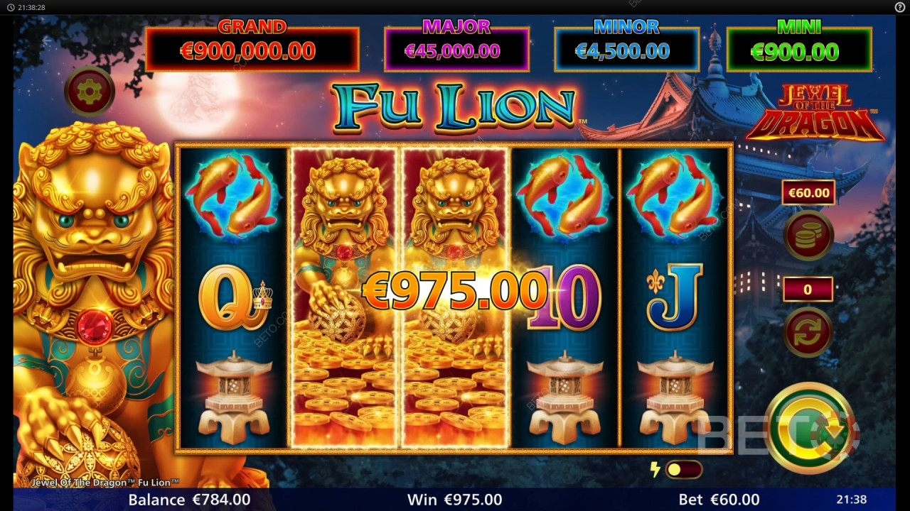 Jewel of the Dragon Fu Lion Spela Gratis