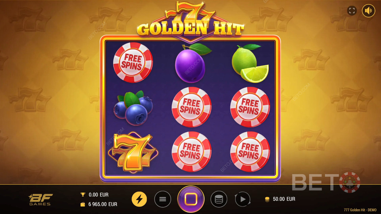 777 Golden Hit Review av BETO Slots