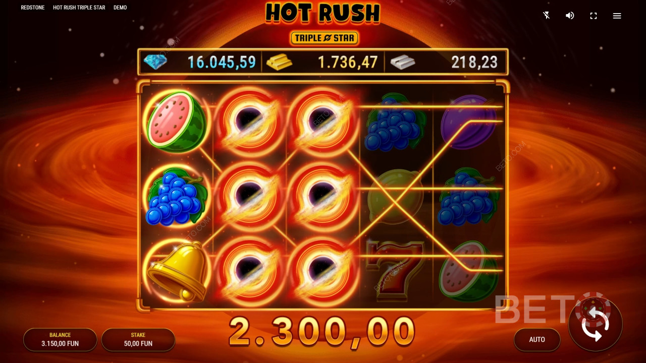 Hot Rush Triple Star Spela Gratis