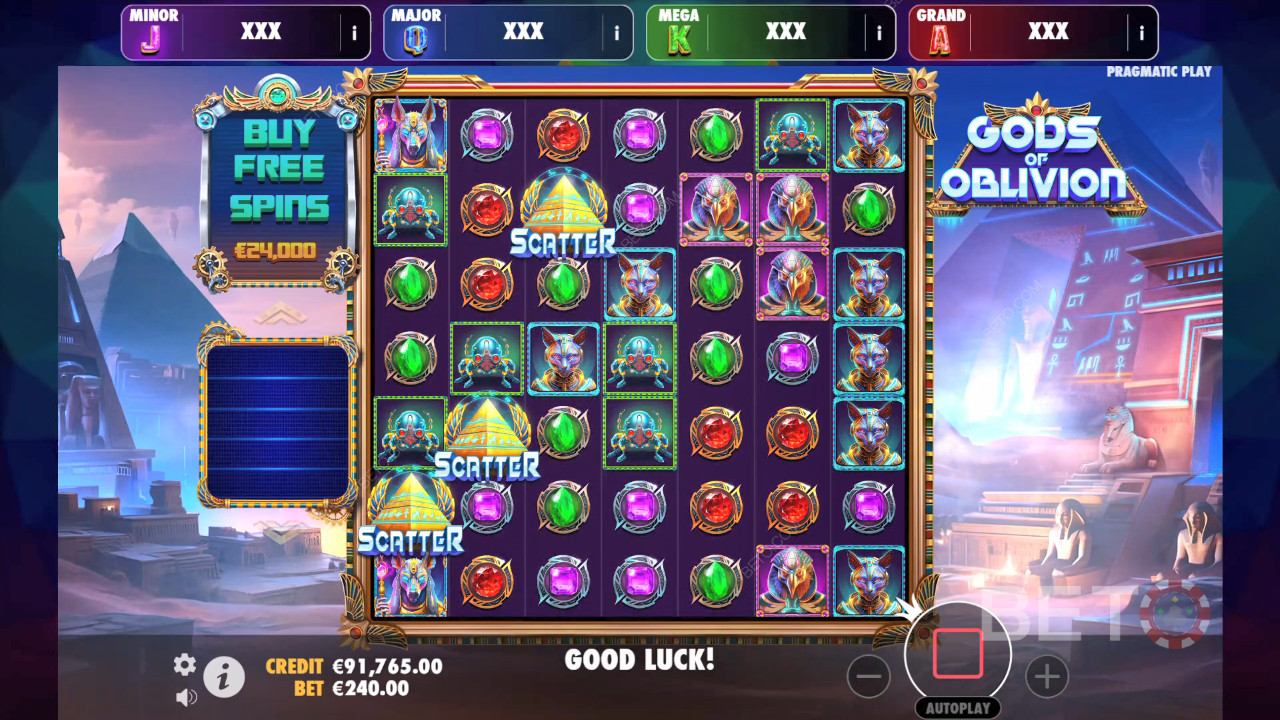 Gods of Oblivion Review av BETO Slots