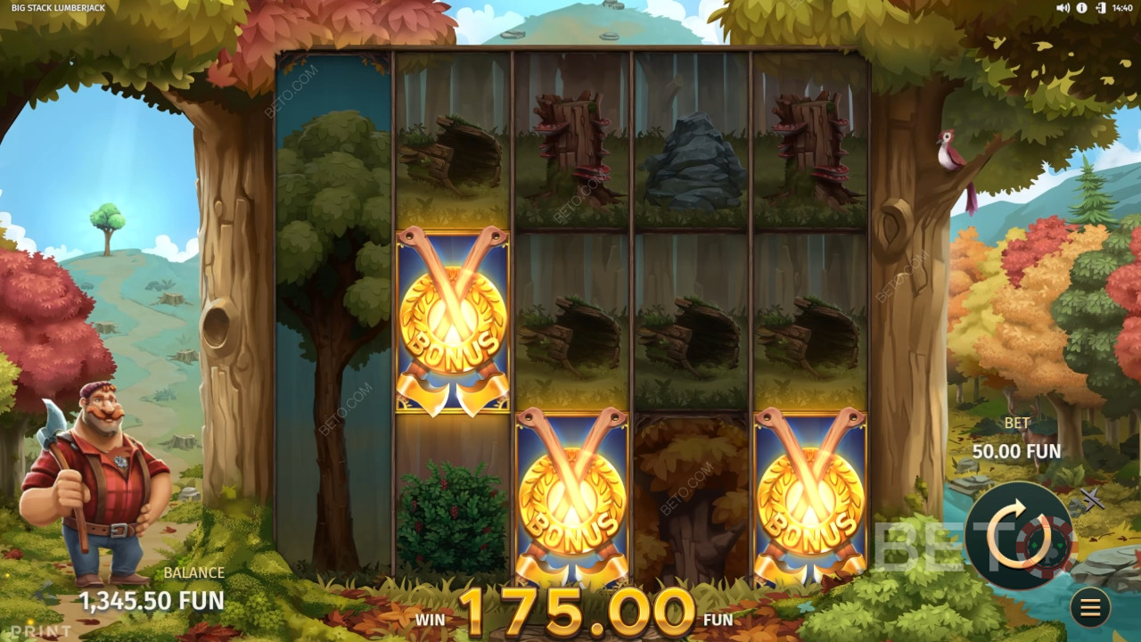 Big Stack Lumberjack Review av BETO Slots