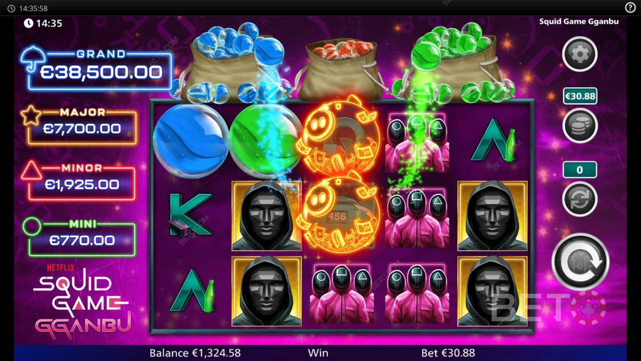 Squid Game Gganbu Review av BETO Slots
