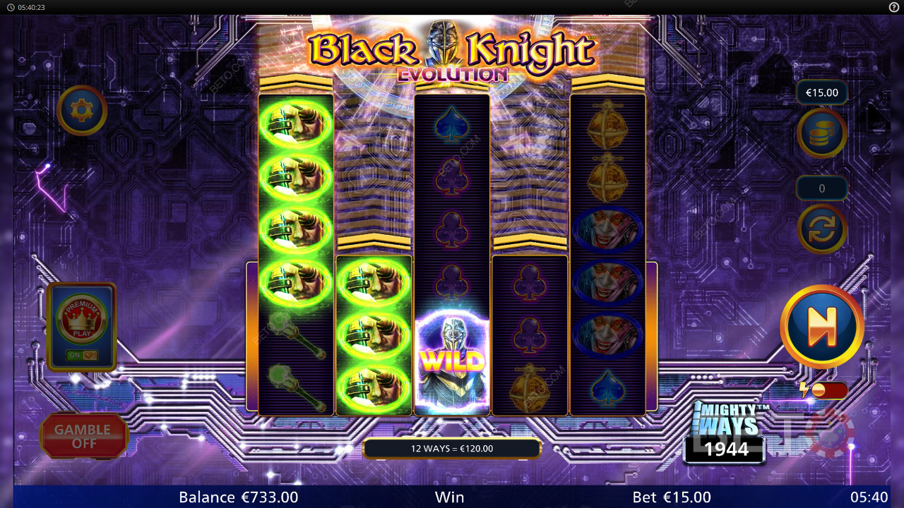 Black Knight Evolution Review av BETO Slots
