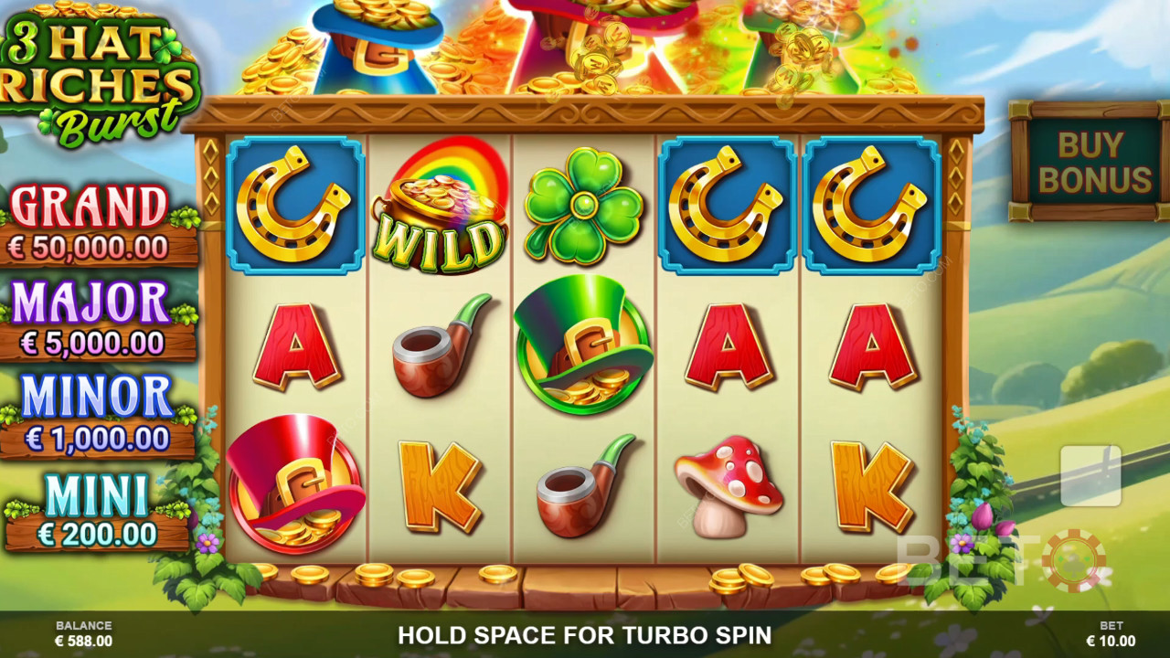 3 Hat Riches Burst Spela Gratis
