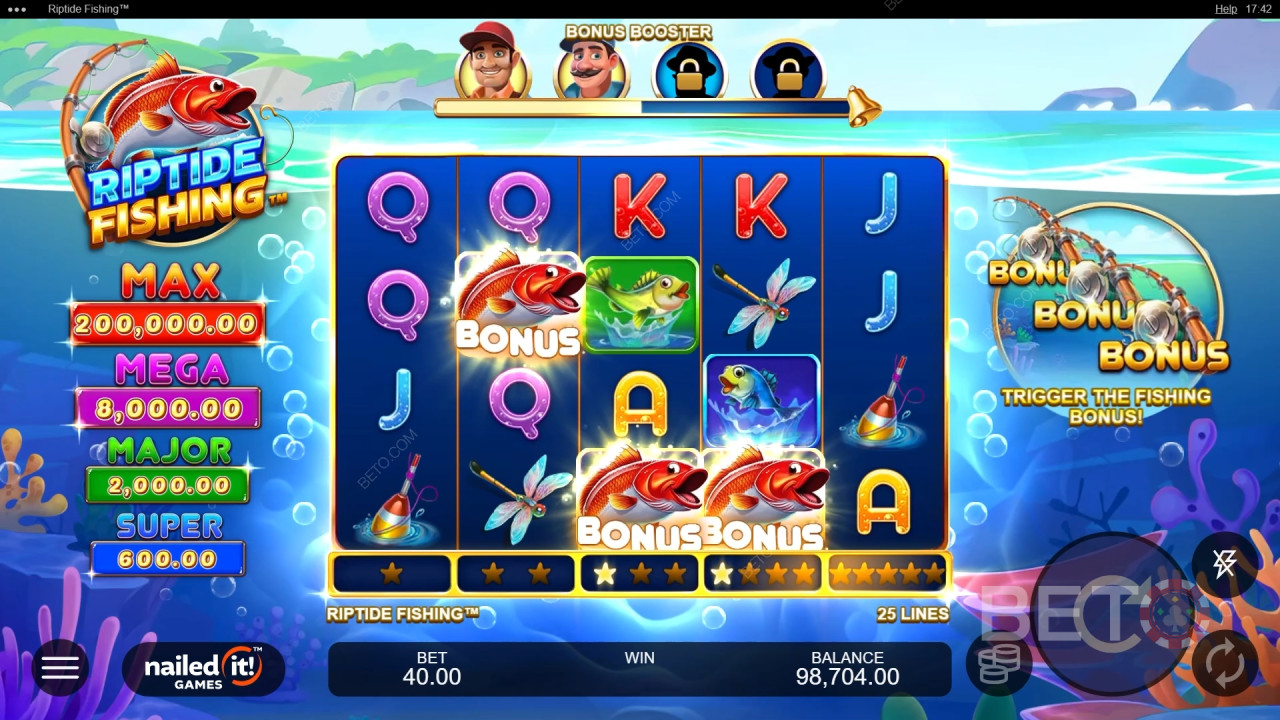 Riptide Fishing Review av BETO Slots