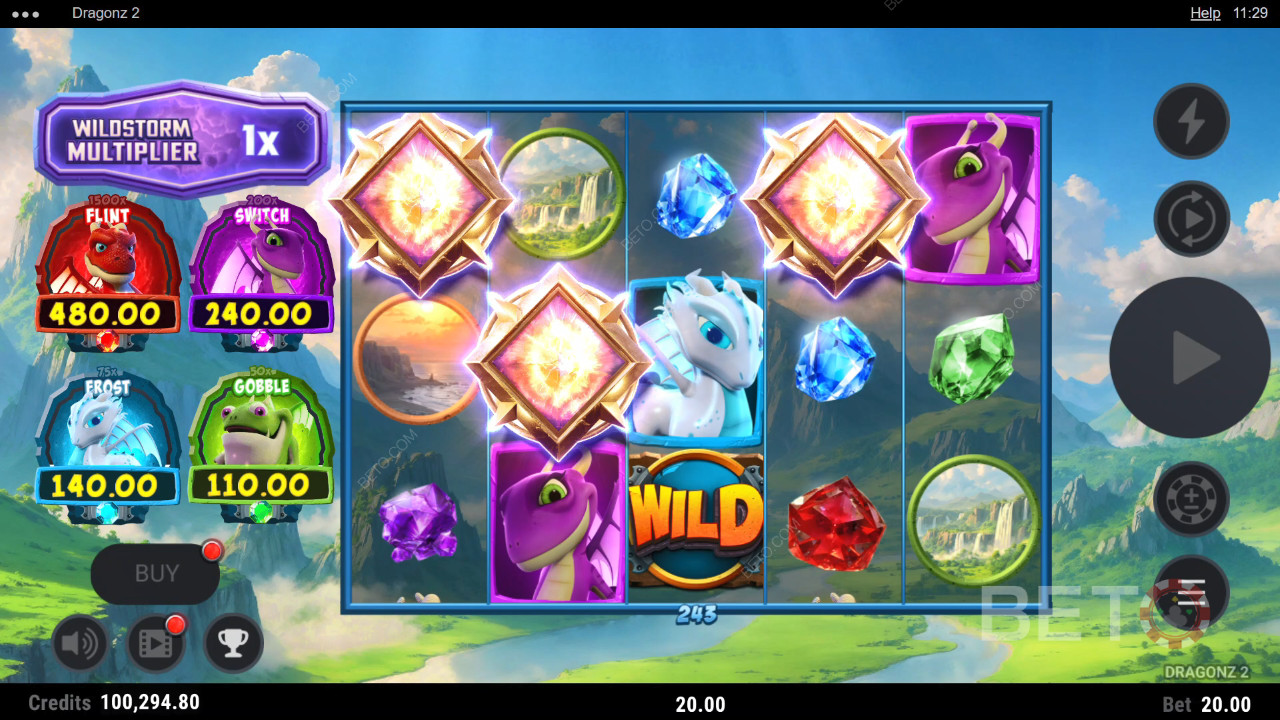 Dragonz 2 Review av BETO Slots