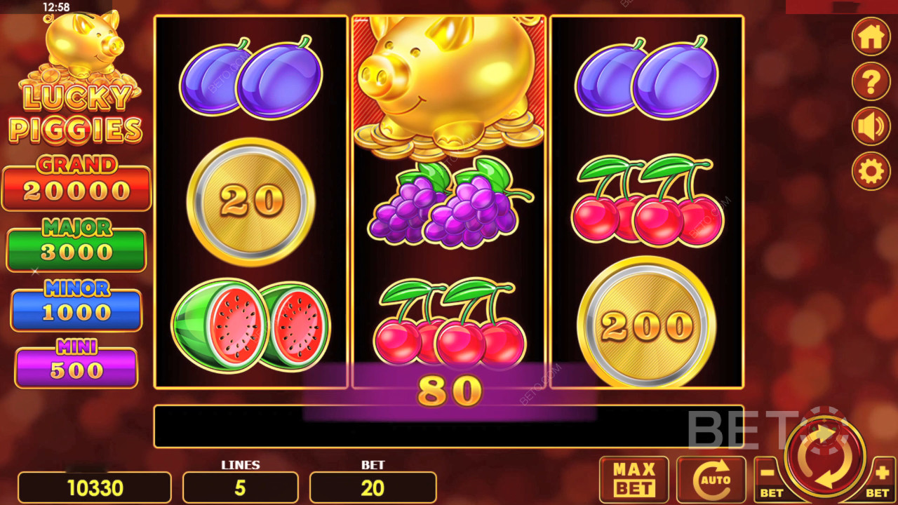 Lucky Piggies Review av BETO Slots