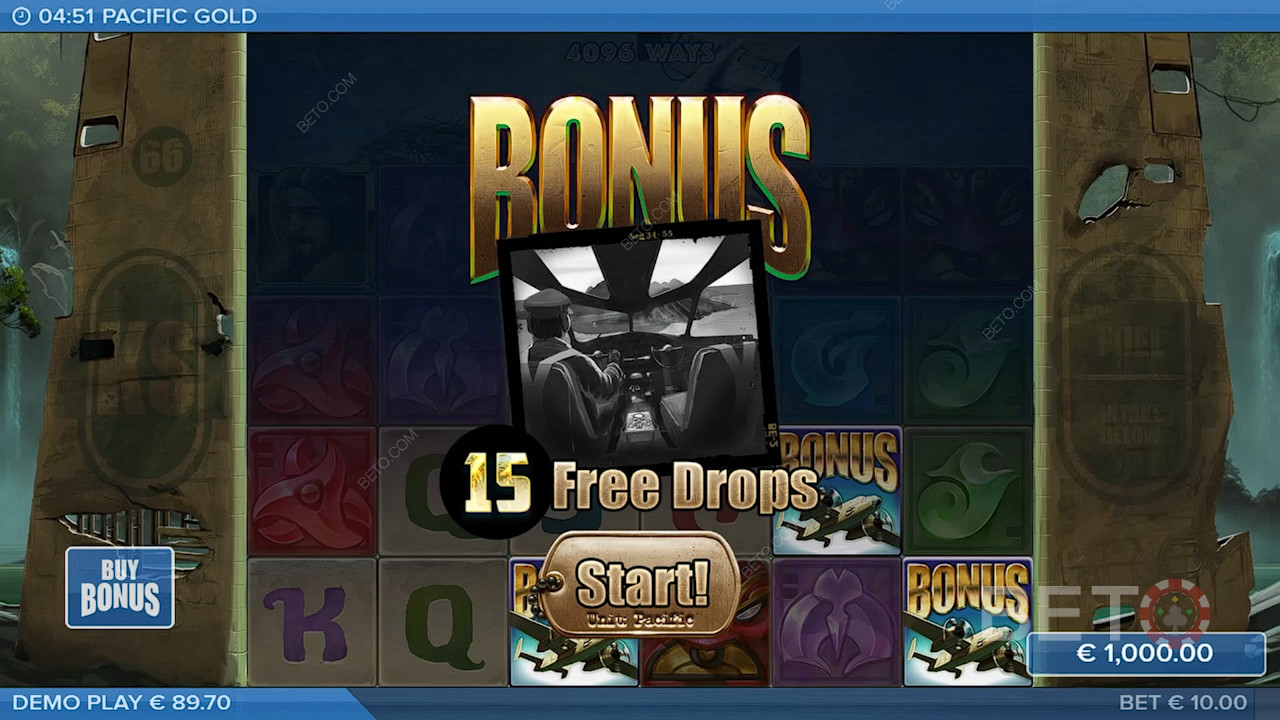 Få3 eller fler bonussymboler för att utlösa FreeSpins