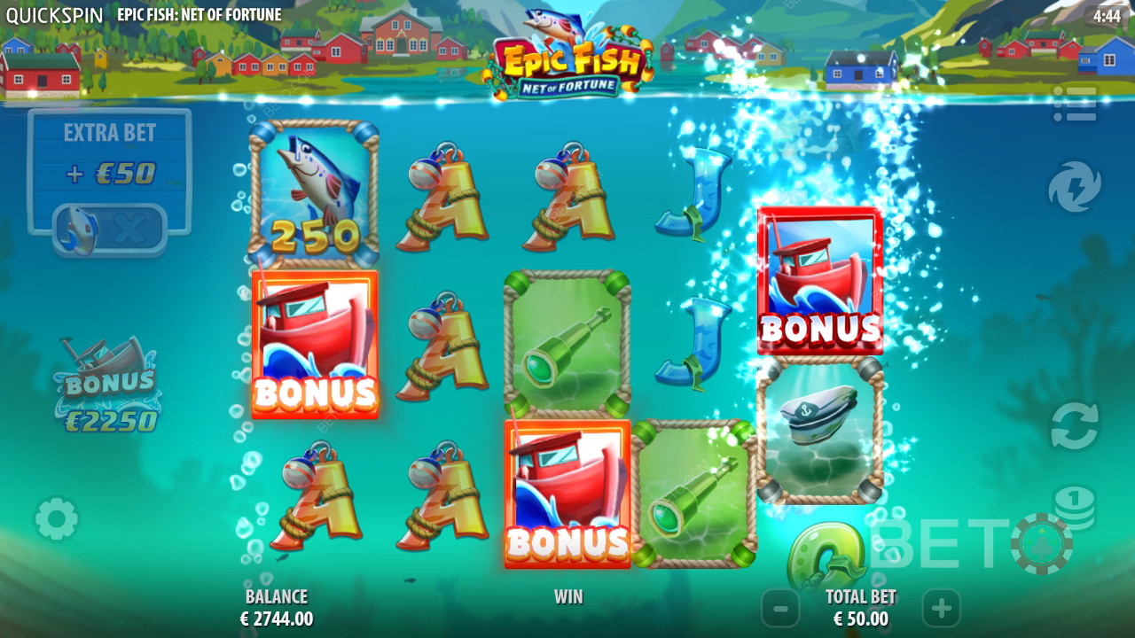 Epic Fish Net of Fortune Review av BETO Slots
