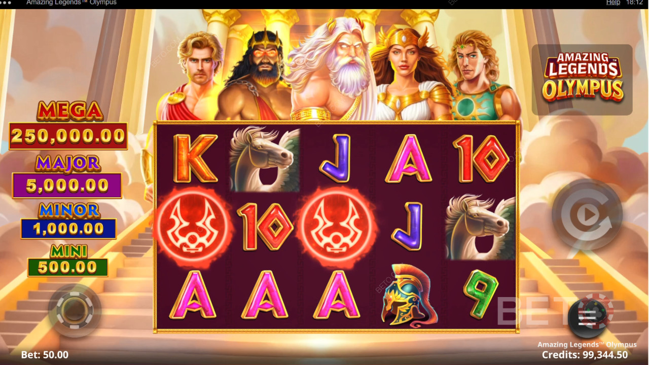 Amazing Legends Olympus Spela Gratis