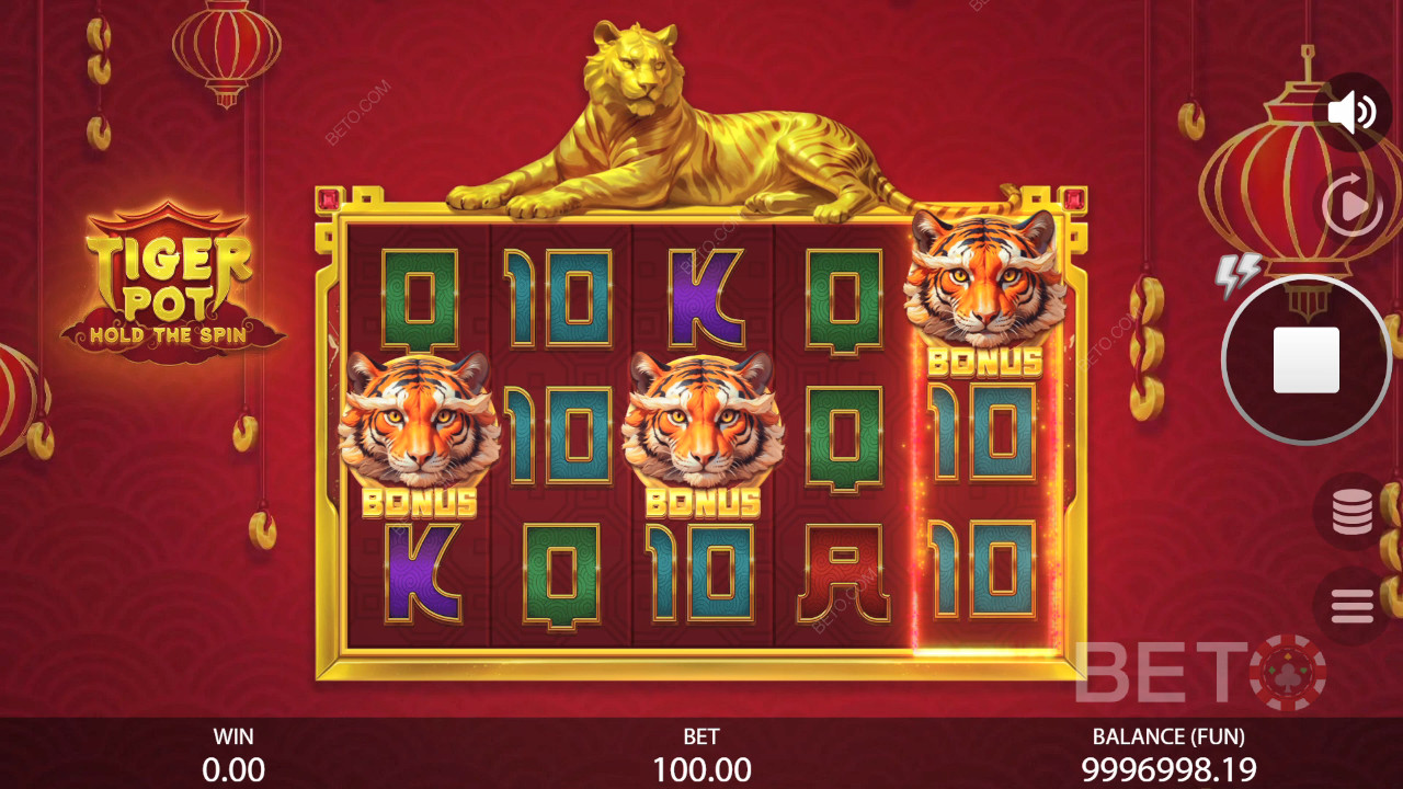 Tiger Pot: Hold The Spin Review av BETO Slots