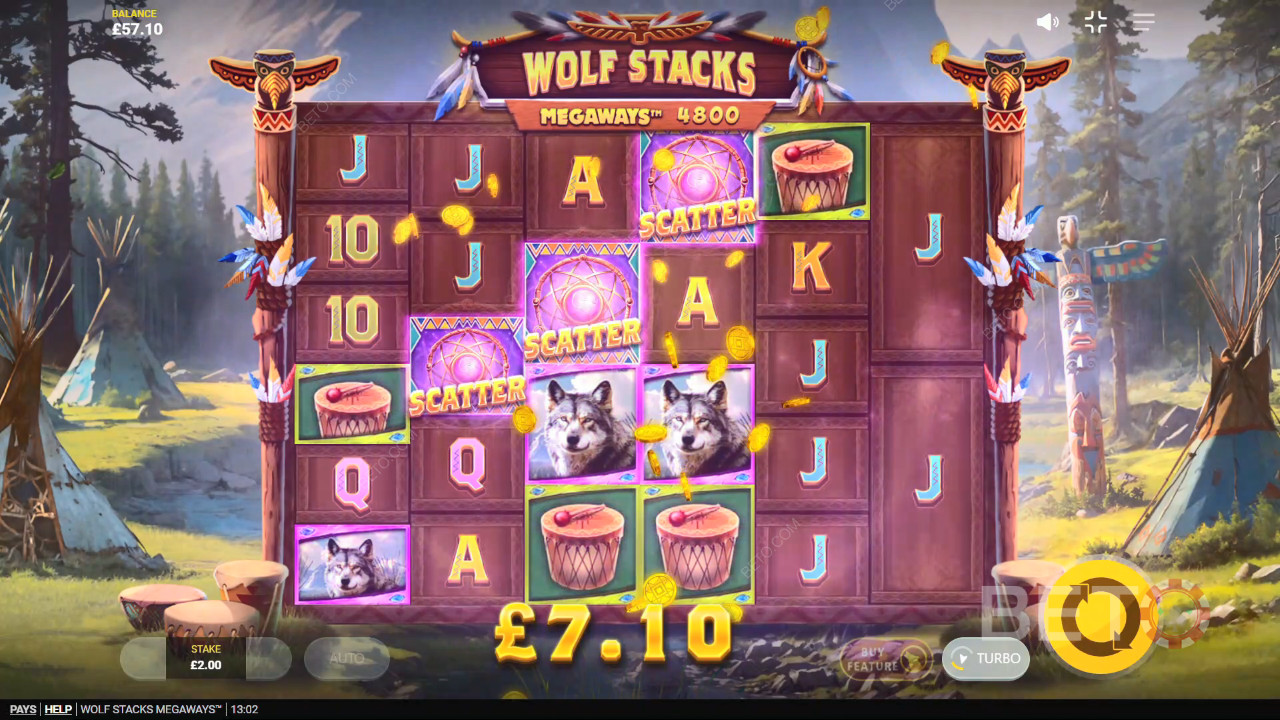 Wolf Stacks Megaways Spela Gratis