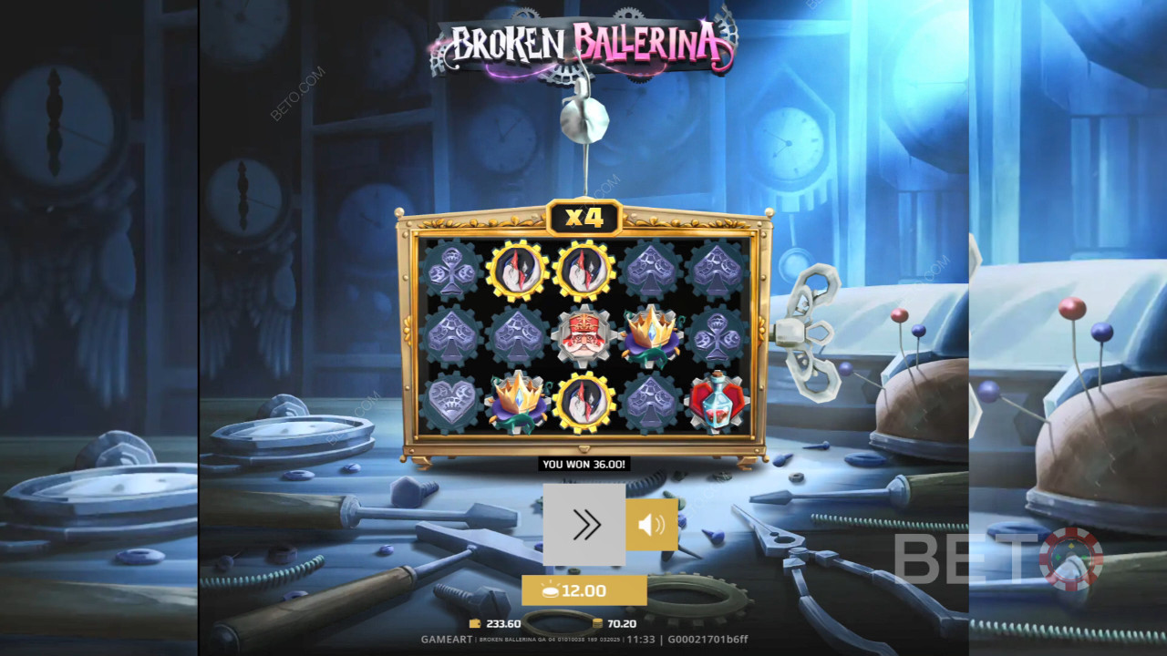 Broken Ballerina Review av BETO Slots